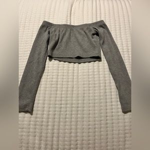 SHEIN off the Shoulder crop top XXS